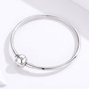 925 Sterling Silver Adjustable Bracelet Style Nan Size 17cm for Men-4