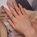 925 Sterling Silver Pavé Setting CZ Ring for Women-2