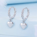 S925 Sterling Silver Earrings for Women with Platinum Plating-2