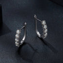 S925 Sterling Silver Moissanite Earrings 0.30 Carat for Women-4
