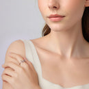 925 Sterling Silver Plated White Gold Minimalist Pendant Necklace for Women-6