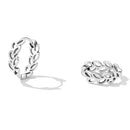 925 Sterling Silver Earrings 1.3*0.4cm for Women-2