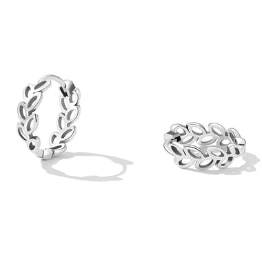 925 Sterling Silver Earrings 1.3*0.4cm for Women - 0