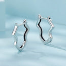 925 Sterling Silver & Oxidized Silver Earrings for Women-4