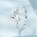 925 Sterling Silver Oxidized Silver Ring 0.16cm Width for Women-2