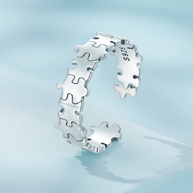925 Sterling Silver Oxidized 6mm Ring - 0