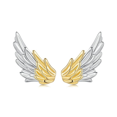 925 Sterling Silver Earrings with White Gold Plating for Women - 0