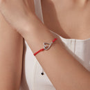 925 Sterling Silver White Gold Plated Bracelet with CZ Pavé Setting, 15+6cm Length for Women-7