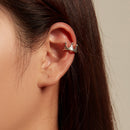 S925 Sterling Silver Earrings with Pavé Setting and CZ-5