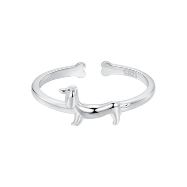 925 Sterling Silver Oxidized Silver 1.6mm Ring for Women