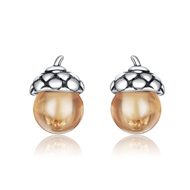 925 Sterling Silver Earrings with Pavé Setting and CZ for Women - 0