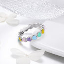 925 Sterling Silver Size 5.0 Ring-2