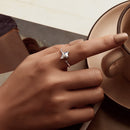 925 Sterling Silver & Plated White Gold 1.7mm Ring for Men-6