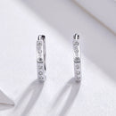 925 Sterling Silver Earrings with Pavé Setting CZ for Women-2