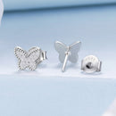 925 Sterling Silver Earrings with Plated White Gold for Women-2