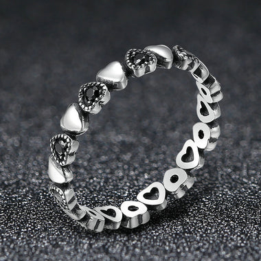 925 Sterling Silver Ring - Stylish Design for Women - 0
