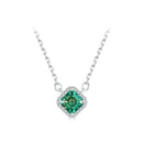 925 Sterling Silver 0.6 Carat Moissanite Pendant Necklace for Women-4