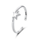 925 Sterling Silver Star Ring for Women-1