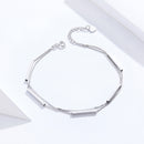 925 Sterling Silver Bracelet 20cm for Women-2