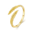 S925 Sterling Silver Gold Plated 0.16cm Ring-3