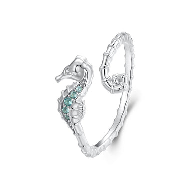 925 Sterling Silver White Gold Plated Pavé Setting CZ 1.3mm Ring for Women - 0