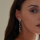 S925 Sterling Silver Pavé Setting CZ Earrings for Women-6