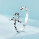 925 Sterling Silver Oxidized 2.2mm Ring for Women-4