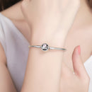 925 Sterling Silver Bracelet 18CM for Women-6