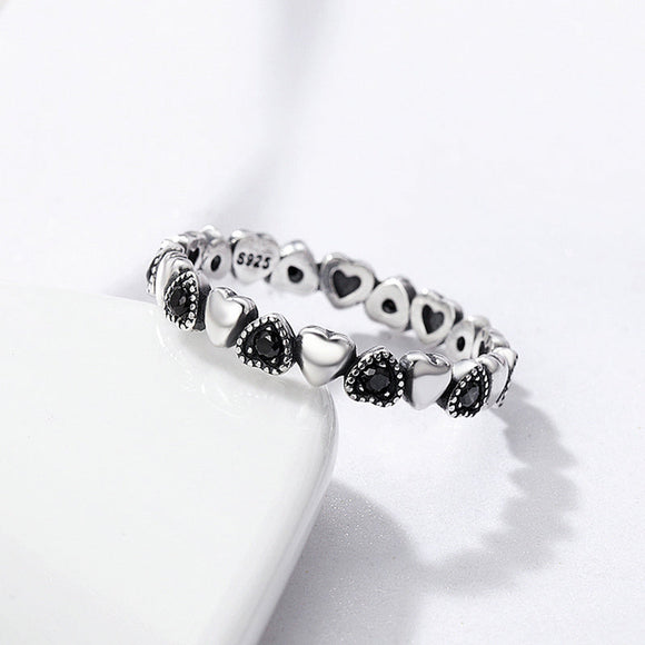 925 Sterling Silver Ring - Stylish Design for Women