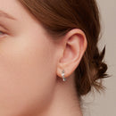 925 Sterling Silver Earrings 1.3*0.4cm for Women-7