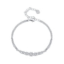 925 Sterling Silver 5MM Moissanite Bracelet for Women-2