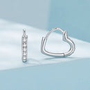 925 Sterling Silver Earrings with Pavé Setting CZ for Women-5