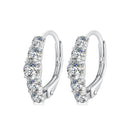 925 Sterling Silver Moissanite Earrings 13*4mm for Women-2