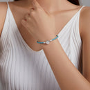 925 Sterling Silver and Leather 17cm Bracelet-9