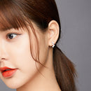 925 Sterling Silver Earrings with Translucent Opal-7