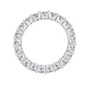 925 Sterling Silver Moissanite 0.1ct Ring Size 6 for Women-2