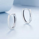 925 Sterling Silver Earrings - 14x2mm with Oxidized Finish for Women-7