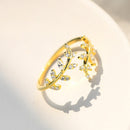 925 Sterling Silver Pavé Setting CZ Ring-4