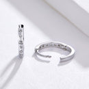 925 Sterling Silver Earrings with Pavé Setting CZ for Women-5
