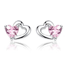 925 Sterling Silver Earrings with Pavé Setting CZ for Women-1