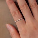 925 Sterling Silver Oxidized 0.17cm Ring for Women Size 6.0-4