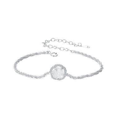 925 Sterling Silver Bracelet 150mm with CZ and Resin