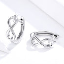 925 Sterling Silver Earrings - 1.2*0.4cm, Platinum Plated for Women-5