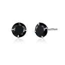 925 Sterling Silver Earrings with Pavé Setting CZ-1