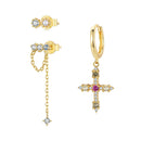 925 Sterling Silver & Quality Shell Pearl Mini Stud Earrings for Women-2