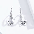 S925 Oxidized Silver Pavé Setting CZ Earrings for Women-5