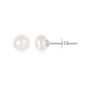 925 Sterling Silver Freshwater Pearl Earrings for Women-2