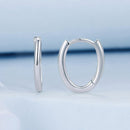 925 Sterling Silver Earrings - 14x2mm with Oxidized Finish for Women-5