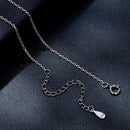 925 Sterling Silver 0.65 Carat Moissanite Necklace for Women-6