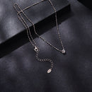 925 Sterling Silver 0.5 Carat Moissanite Necklace for Women-4